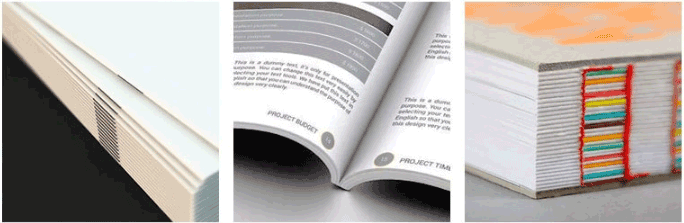 常見精品書冊(cè)的六種裝訂方式  第1張