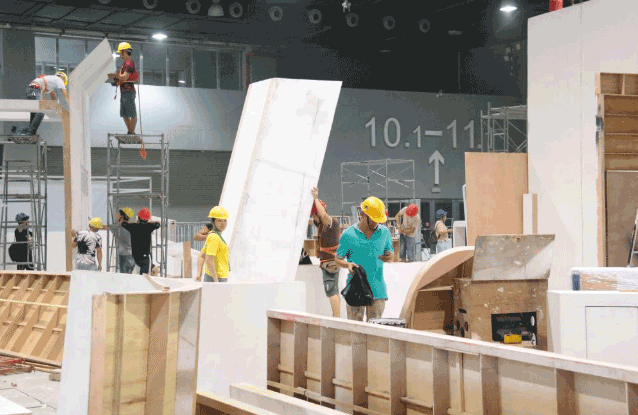 2019年國際大型展示展覽搭建現(xiàn)場  第7張