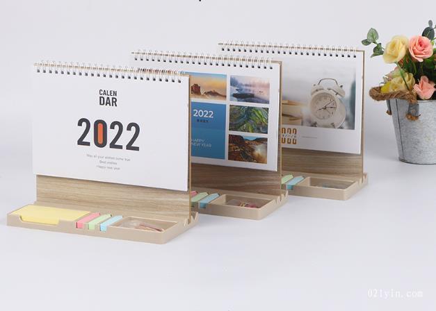 現(xiàn)貨臺歷批發(fā)商務(wù)簡約創(chuàng)意橫式臺座日歷辦公便簽豎式計劃日程表