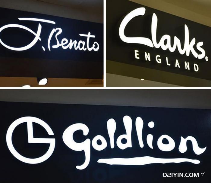 廣告牌無邊字制作戶外門頭招牌亞克力LED霓虹燈不銹鋼迷你發(fā)光字  第2張