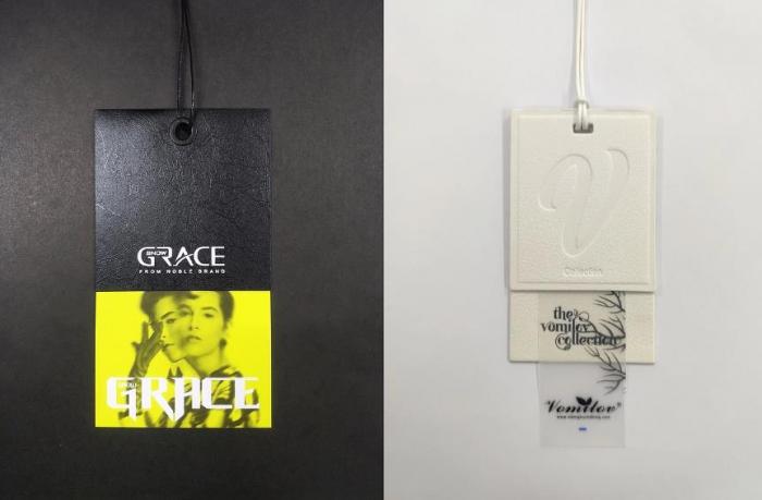 上海服裝吊牌印刷工藝詳解：吉印通絲網(wǎng)印 + UV 絲印，質(zhì)感翻倍